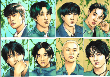 hollow-inspired photocards